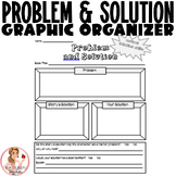 Problem and Solution Graphic Organizer ELA