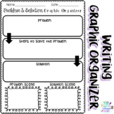 Problem and Solution Graphic Organizer l Narrative Writing Brainstorming