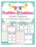 Problem and Solution Graphic Organizers