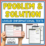 Problem and Solution Leveled Passages | Reading Comprehension