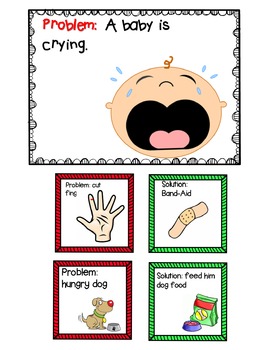 Problem and Solution Packet by Oodles of fun | Teachers Pay Teachers