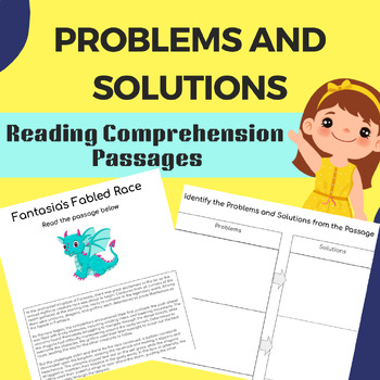 Preview of Problem and Solution Reading Comprehension: 10 Short Stories