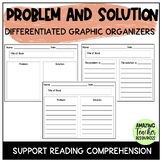Problem and Solution Reading Comprehension Worksheets/Grap