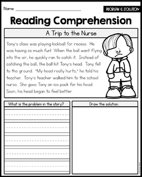 Free First Grade Reading Comprehension Passages Set By Kaitlynn Albani Ec