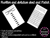 Problem and Solution Sort