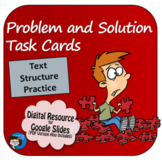 Problem and Solution Task Cards and Google Slides