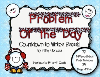 Preview of Problem of the Day -- Countdown to Winter Break! (Advent Calendar)