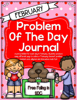 Problem of the Day-FEBRUARY (daily math word problem practice) | TPT