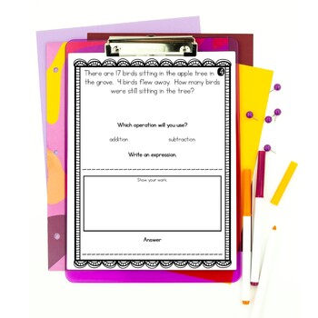 2Nd Grade Word Problem Of The Day Story Problems- Back To School {Freebie!}