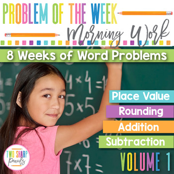 Preview of Problem of the Week | Math Word Problems | Morning Work | Bell Ringers