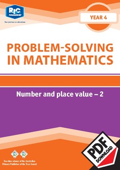 Preview of Problem-solving — Number and Place Value 2 — Year 4 ebook