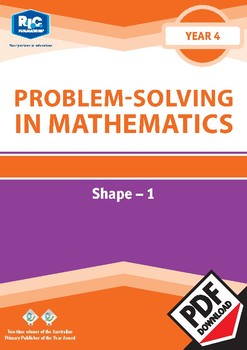 Preview of Problem-solving — Shape 1 — Year 4 ebook