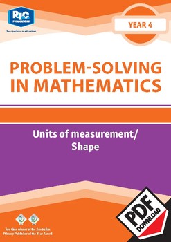 Preview of Problem-solving — Units of Measurement / Shape — Year 4 ebook