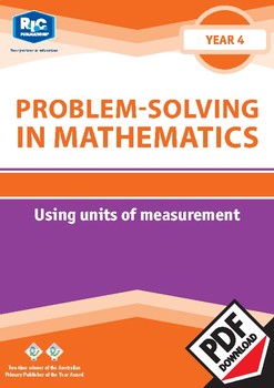 Preview of Problem-solving — Using Units of Measurement — Year 4 ebook