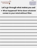 Problem solving in times of sadness the Muslim Way Worksheets
