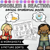 Problem vs Reaction Size Social Emotional Pack
