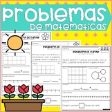 Problemas SUMAS & RESTAS PRIMERO |  Word problems in SPANISH