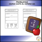 Problemas (Sumas hasta el 20) - Word problems (addition up to 20)