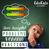 Problems vs. Reactions: Emotional Regulation (FREE SAMPLE)