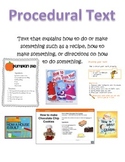 Procedural Text Genre Poster