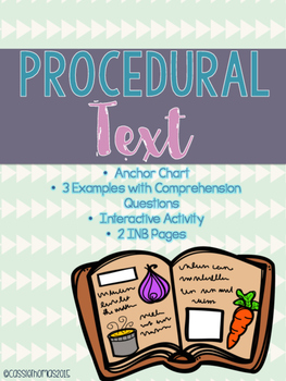 Preview of Procedural Text {Mini Lesson}