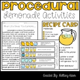 Procedural Text and Sequence (Lemonade Themed)