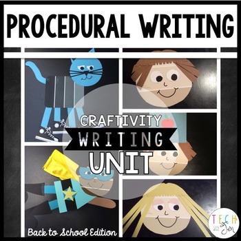 Preview of Procedural Writing Templates and Procedural Text Unit: Distance Learning