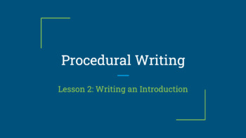 Preview of Procedural Writing Bundle: Instructional Videos Version