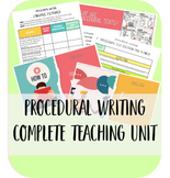 Procedural Writing Complete Teaching Unit