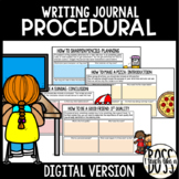 Procedural Writing Digital Journal