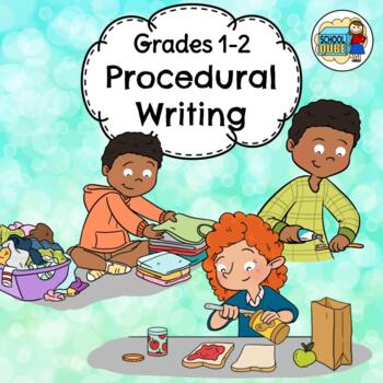Preview of Procedural Writing Grades 1-2 (Differentiated)