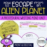 Procedural Writing, How To Writing Unit: "How to Escape fr