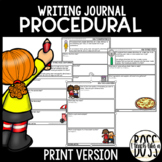 Procedural Writing Journal (Print)