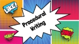 Procedural Writing - Presentation, Graphic Organizer & Rubric
