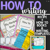 Procedural Writing - Recipe and How to Books