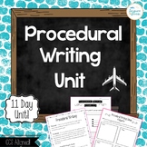 Procedural Writing Distance Learning Unit-Printable and Di