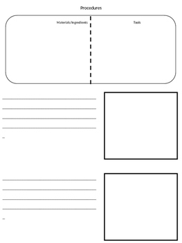 Preview of Procedure Paper for How-To Books, Recipes, and Lab Reports