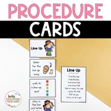 Preview of Classroom Procedure & Routine Visuals for Preschool, Pre-k and Kindergarten