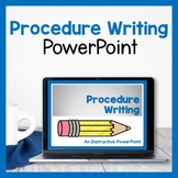 Procedure How To Writing PowerPoint