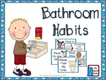 Procedures for the Bathroom by Ms Smarty Pants | TpT