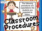 Procedures in the Classroom