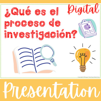 Preview of Proceso de investigación Google Slides