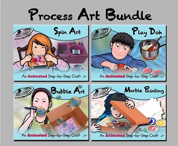 Preview of Process Art Bundle - Animated Step-by-Steps® - Regular