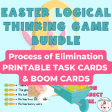 Process of Elimination Logical Reasoning Easter Printables
