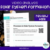 Processes In Solar System Formation Review Questions HS-ESS1-6
