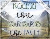 Processes That Shape the Earth- NGSS