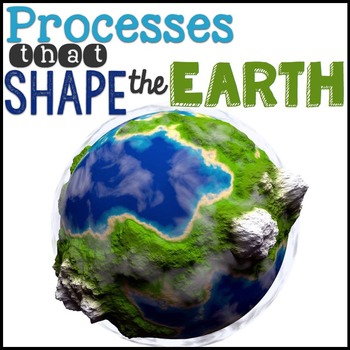 Preview of Processes that Shape the Earth Systems Science BUNDLE 2nd Grade NGSS Scaffolded