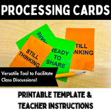 Processing Cards - Printable Tool to Facilitate Independen