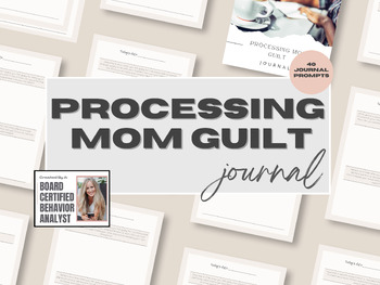 Preview of Processing "Mom Guilt" Journal