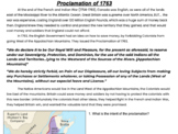 Proclamation of 1763, Early American Revolution
